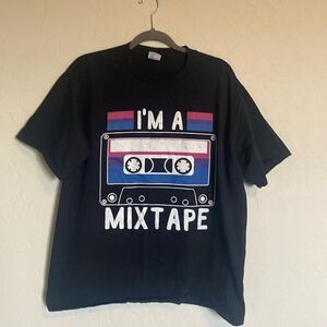I’m a mixed tape T-shirt